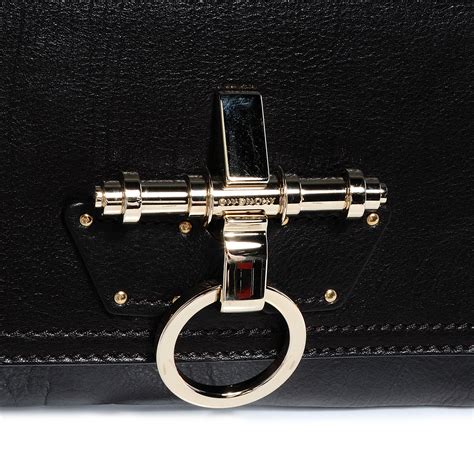 Obsedia leather clutch bag Givenchy Black in Leather 